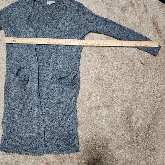 Women's Dark Gray LOFT Cardigan Size SP With Pockets - Picture 6 of 6